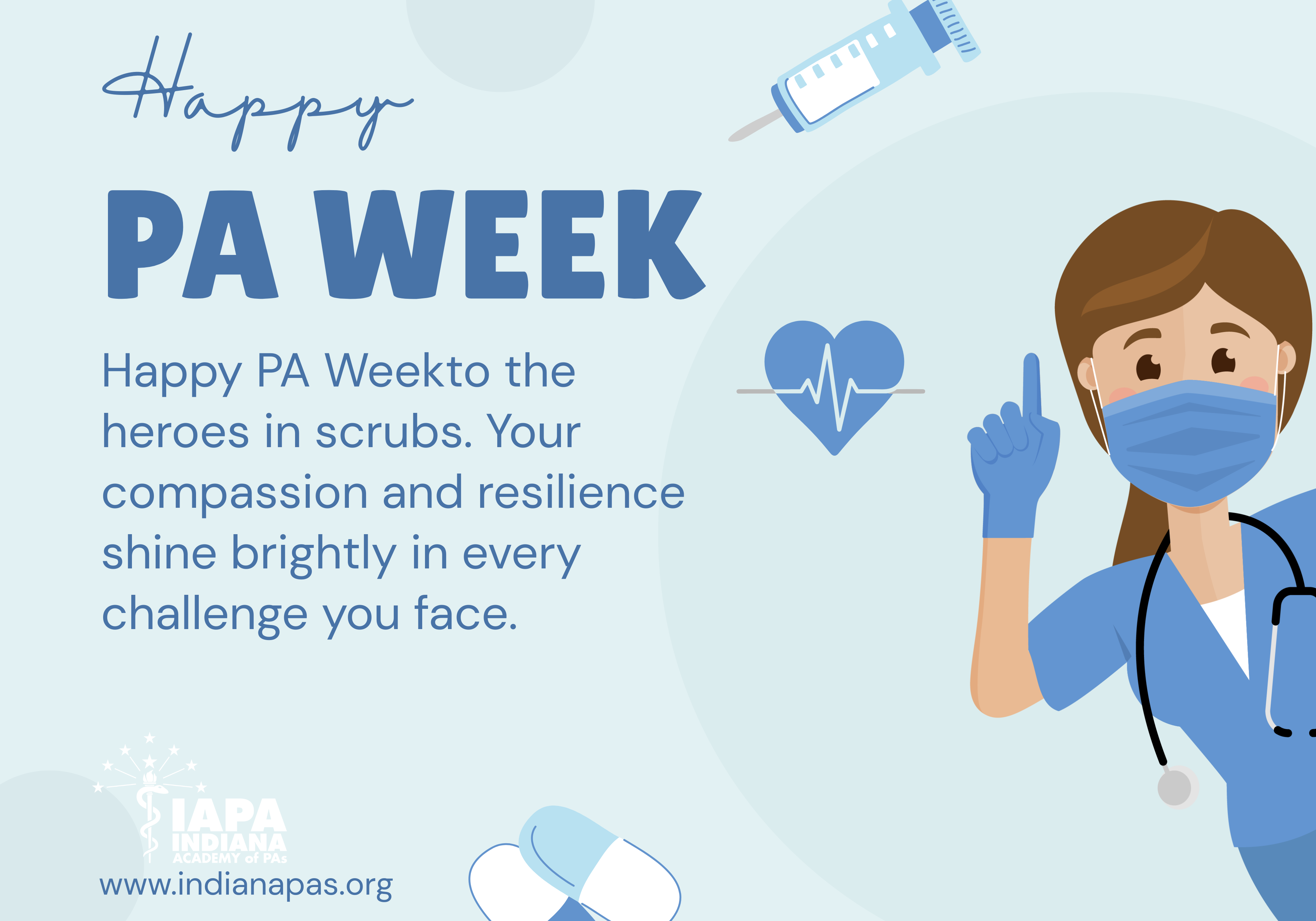 Happy PA Week poster option 2