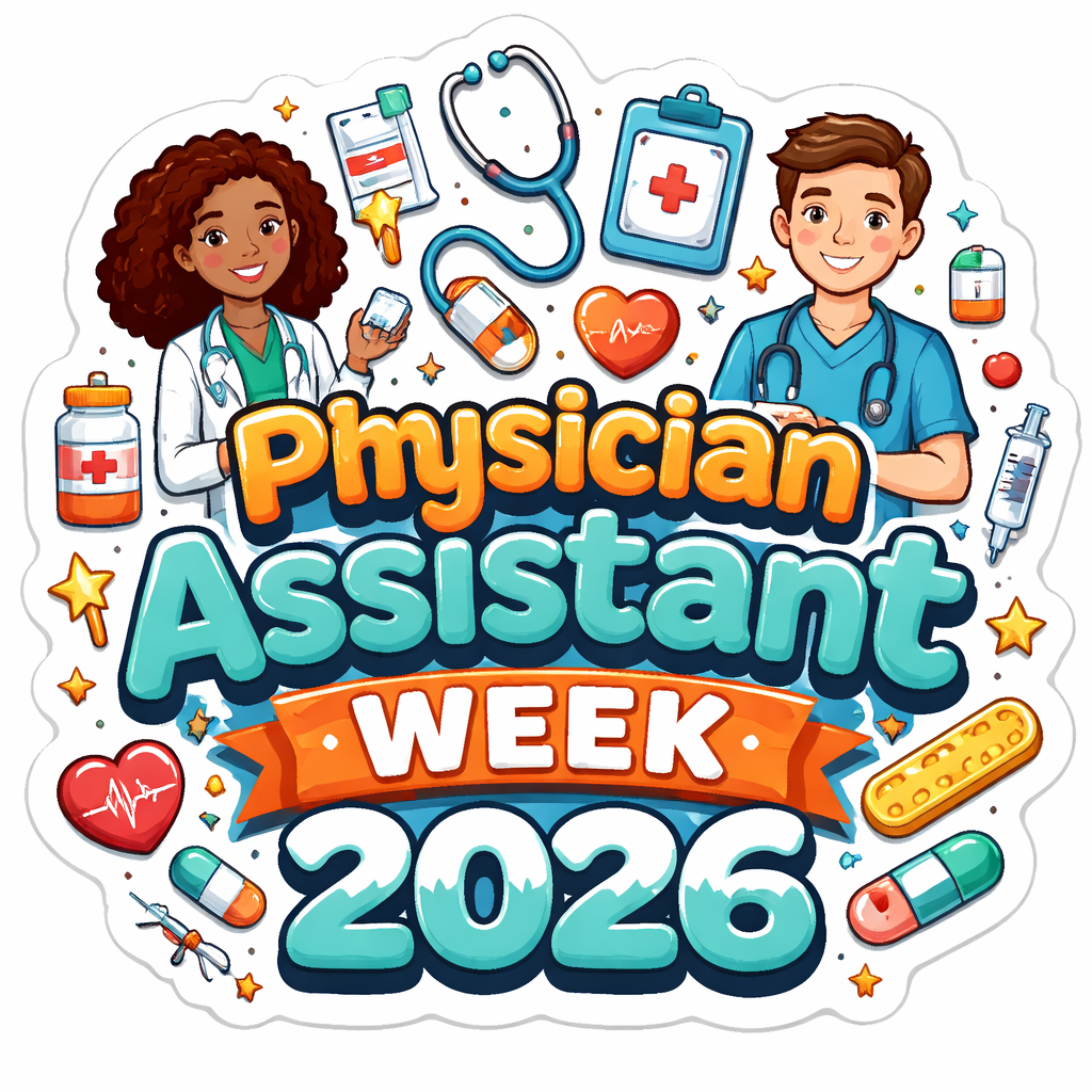 Happy PA Week sticker