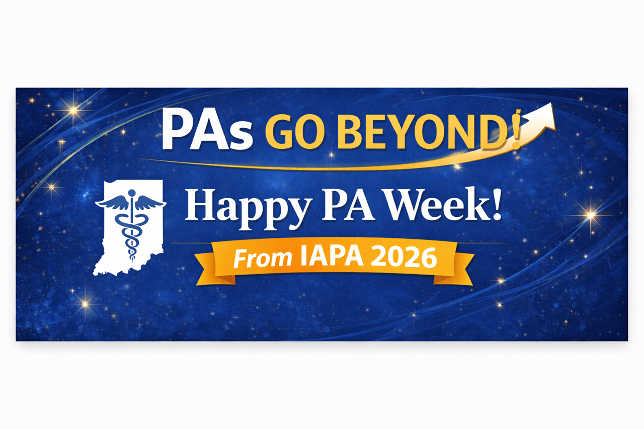 PAs Go Beyond navy banner